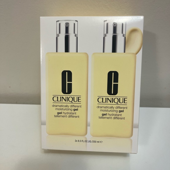 New Clinique Dramatically Different Moisturizing gel250ml Duo with Pump